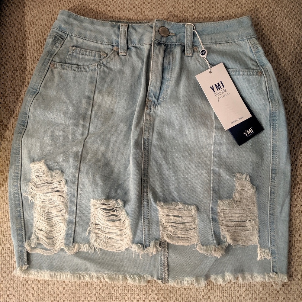 Denim skirt
